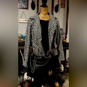 Michael Kors Black Pebbled Leather Bucket Bag